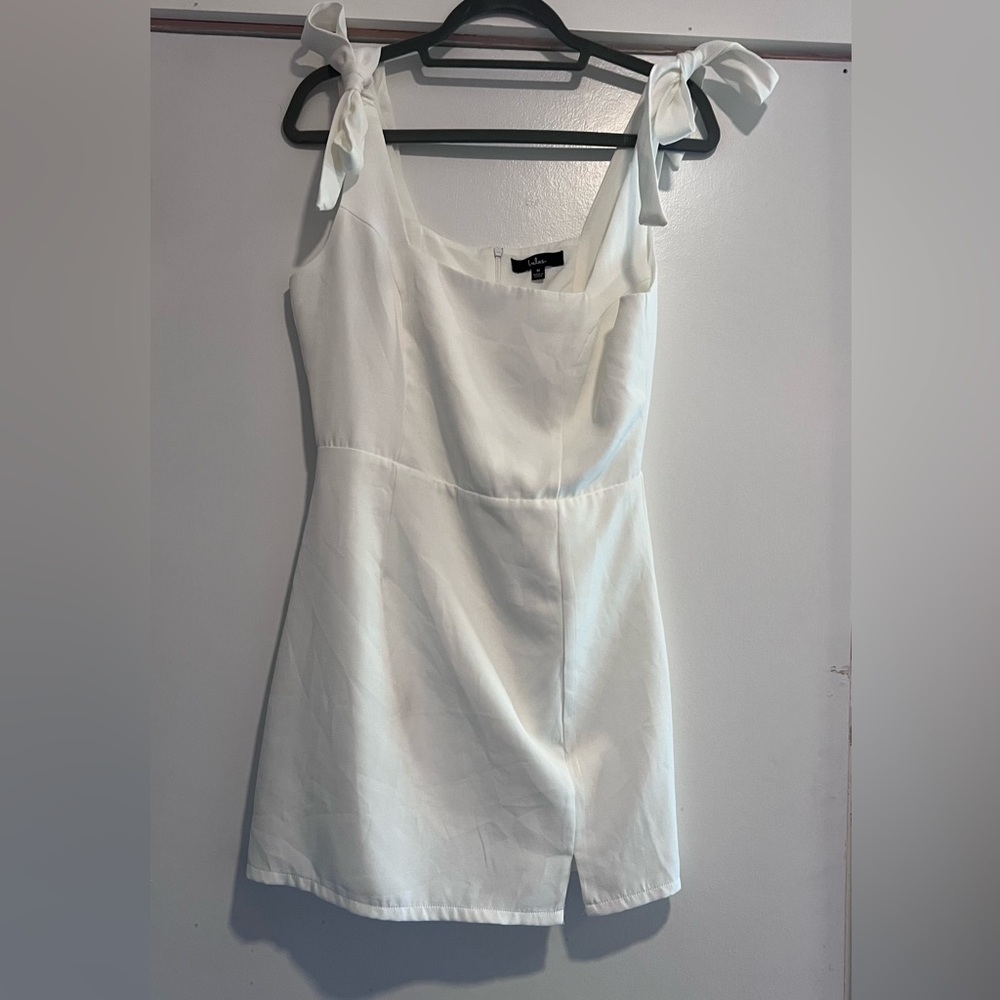 Lulus white mini dress